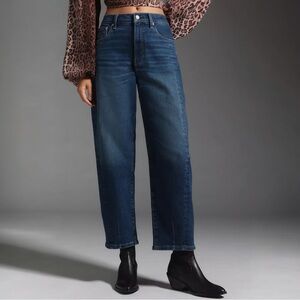 Pistola Eli High Rise Barrel Jeans‎ Dark Blue in Mixer 27